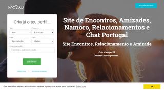 
                            9. Sites Encontros, Amizades, Namoro, Relacionamentos e Chat Portugal