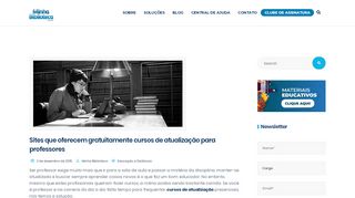 
                            9. Sites que oferecem gratuitamente cursos de atualização para ...