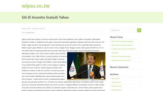 
                            13. Siti Di Incontro Gratuiti Yahoo | wipsu.co.zw