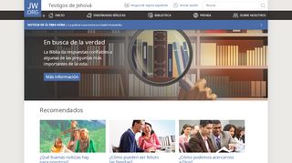 
                            4. Sitio oficial de los testigos de Jehová: jw.org | Lengua de signos ...