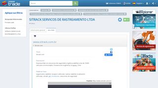 
                            4. Sitios web de SITRACK SERVICOS DE RASTREAMENTO LTDA ...