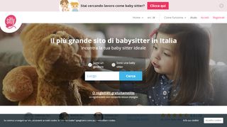 
                            4. Sitly: Se cerchi una baby sitter