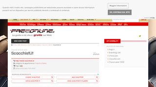 
                            2. Sito Scacchisti.it - Freeonline