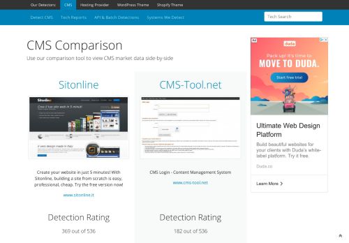 
                            10. Sitonline -vs- CMS-Tool.net - CMS Comparison - What CMS?