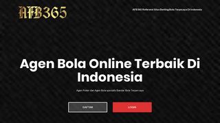 
                            3. Situs Bola, agen bola, bandar bola, agen poker by afb365