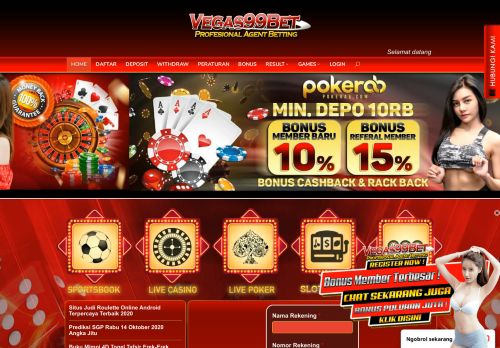 
                            12. Situs Daftar Judi POKER Terbesar dan Terpercaya ... - Vegas99bet