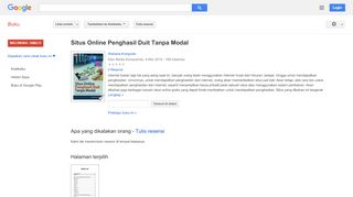 
                            11. Situs Online Penghasil Duit Tanpa Modal