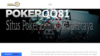 
                            10. Situs Poker Online Indonesia Terpercaya - Pokerqq81 - Home