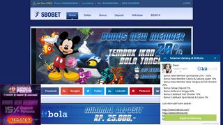 
                            9. Situs SBOBET ICEPOTATO | Agen SBOBET Online | BITBOLA