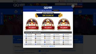
                            5. Situs Taruhan Judi Online Bola I Live Casino I E ... - QQ188.COM