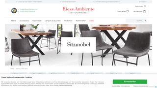 
                            3. Sitzmöbel | Riess-Ambiente.de