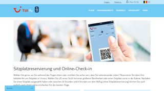 
                            7. Sitzplatzreservierung und Online-Check-in | TUI fly