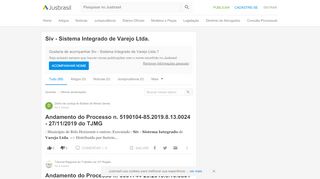 
                            5. Siv - Sistema Integrado de Varejo Ltda. - JusBrasil