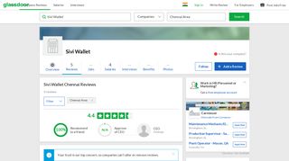 
                            7. Sivi Wallet Reviews in Chennai, India | Glassdoor.co.in