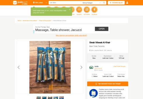 
                            10. Siwak Miswak Al Khair | Jakarta Barat | Jualo