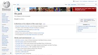 
                            11. Six pack - Wikipedia