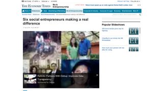 
                            11. Six social entrepreneurs making a real difference - Six social ...