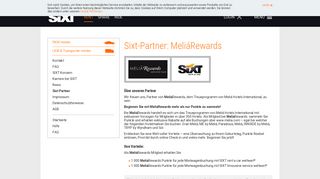 
                            10. Sixt and Meliá Rewards | Earn Points with Sixt rent a car