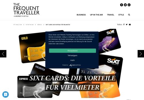 
                            8. Sixt Cards: Die Vorteile für Vielreisende – THE FREQUENT ...