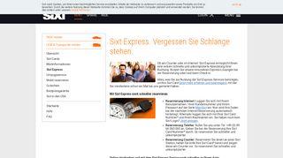 
                            5. Sixt Express: Schneller den Mietwagen buchen | Sixt