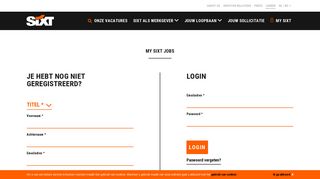 
                            5. Sixt Jobs - My Sixt Login