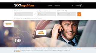 
                            6. Sixt mydriver: Chauffeur- en limousineservice