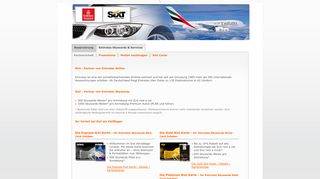 
                            10. Sixt - Partner von Emirates Skywards