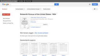 
                            11. Sixteenth Census of the United States: 1904