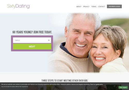 
                            2. SixtyDating.com: Dating for Over 60s in the UK