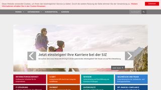 
                            2. SIZ GmbH: Startseite