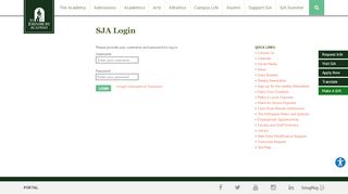 
                            5. SJA Login - St. Johnsbury Academy - An independent, coeducational ...