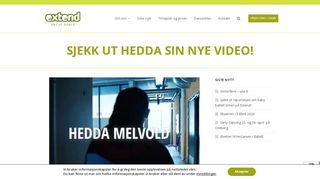 
                            11. Sjekk ut Hedda sin nye video! - Extend Art of Dance