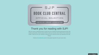 
                            7. SJP Picks | ALA Book Club Central