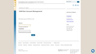 
                            4. SJSUOne | Login - San Jose State University