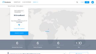 
                            10. SK broadband - South Korea - Cloudscene