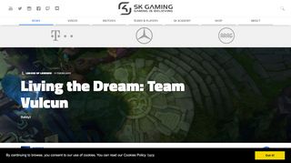 
                            7. SK Gaming | Content: Living the Dream: Team Vulcun