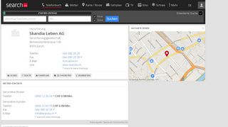 
                            9. Skandia Leben AG - search.ch