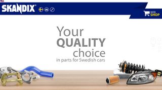 
                            5. SKANDIX® - Your quality choice in parts for Swedish cars