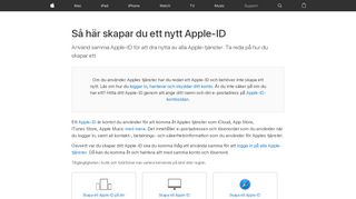 
                            12. Skapa ett Apple-ID - Apple-support