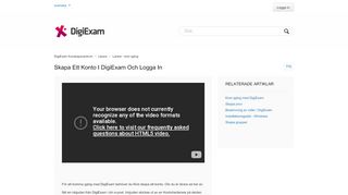 
                            2. Skapa ett konto i DigiExam och Logga in – DigiExam Kunskapscentrum