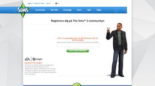 
                            4. Skapa ett konto! - The Sims 3
