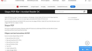 
                            11. Skapa PDF-filer, exportera PDF-filer och få ... - Adobe Help Center