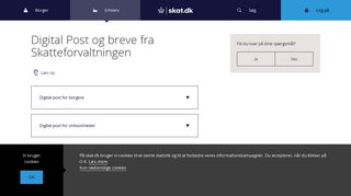 
                            10. Skat.dk: Digital Post og breve fra Skatteforvaltningen