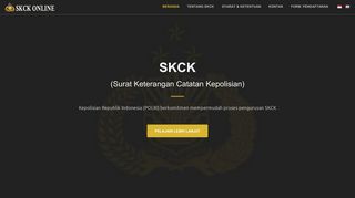 
                            5. SKCK Online - POLRI