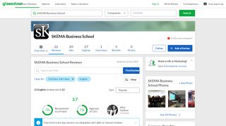 
                            7. SKEMA Business School Reviews | Glassdoor