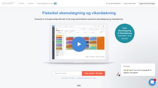 
                            3. Skemalægningsprogram - Prøv Docendo gratis i 30 dage