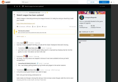 
                            5. Sketch League has been updated! : leagueoflegends - Reddit