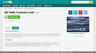 
                            4. SKF Web Customer Link - Download