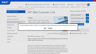 
                            1. SKF Web Customer Link - SKF.com