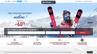 
                            10. Ski hire SKIMIUM